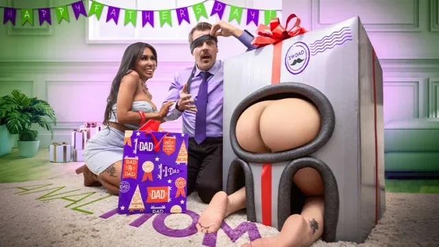 AnalMom Jena Larose And Mila Milkshake The Perfect Father’s Day Gift? Just Wrap His Wife’s